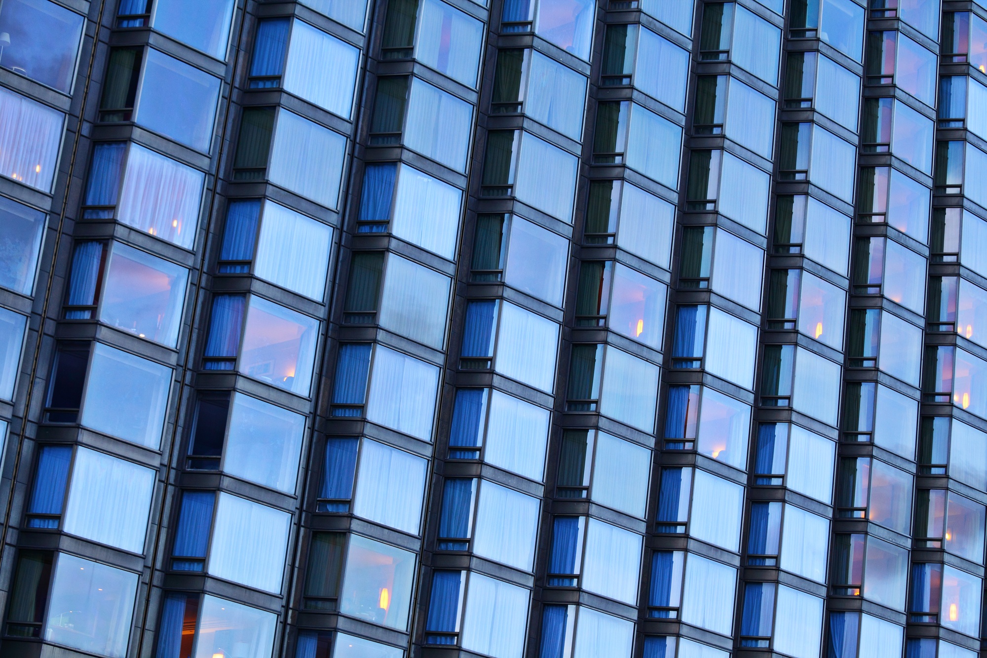 Exterior of office building